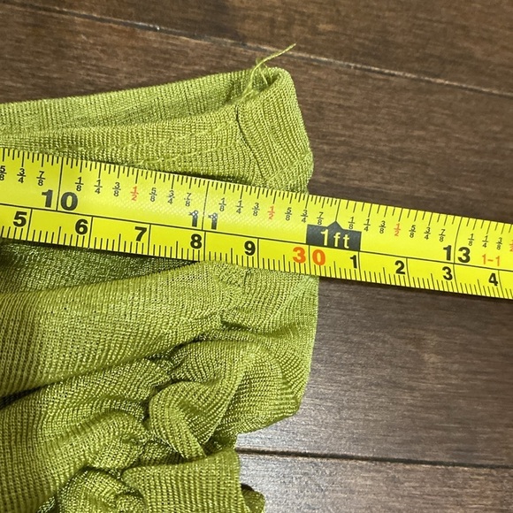 SHEIN - green ruched super stretch skirt for women Size XS - Picture 10 of 14